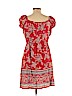Angie 100% Rayon Pink Casual Dress Size L - photo 2