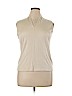 Croft & Barrow Tan Sleeveless Top Size XL - photo 1