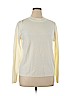 Kim Rogers Signature 100% Acrylic Ivory Pullover Sweater Size 1X - photo 1