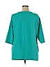 Jessica London Teal Short Sleeve T-Shirt Size 18 - photo 2