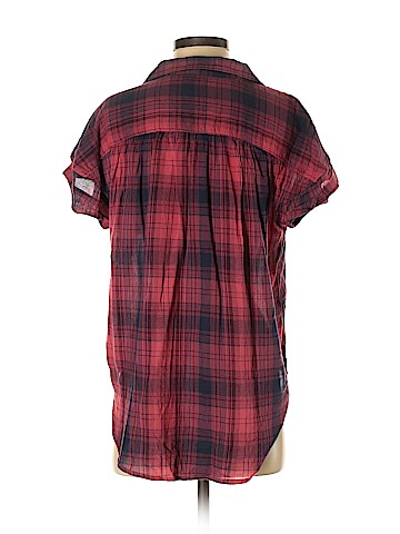 American Eagle Outfitters Short Sleeve Button-Down Shirt (view 2)