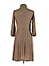 AB Studio 100% Acrylic Tan Casual Dress Size L (petite) - photo 2