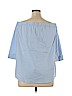 Vince Camuto Blue 3/4 Sleeve Top Size XL - photo 2