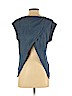 Bella Dahl 100% Cotton Blue Short Sleeve Top Size XS - photo 2