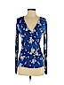 Boden Blue Long Sleeve Top Size 4 - photo 1