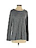 Ann Taylor LOFT Gray Long Sleeve Blouse Size S - photo 1