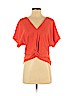 Zara Orange Short Sleeve Top Size S - photo 1