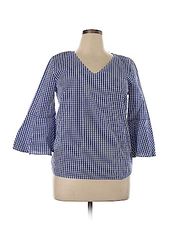 Jane and Delancey 3/4 Sleeve Blouse (view 1)