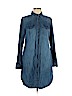 Merona 100% Cotton Blue Casual Dress Size M - photo 1