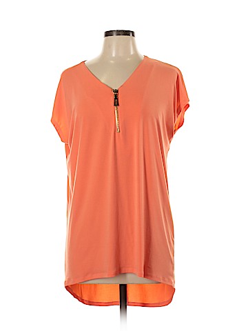 Carmen Carmen Marc Valvo Short Sleeve Top (view 1)