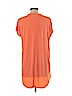 Carmen Carmen Marc Valvo Orange Short Sleeve Top Size L - photo 2