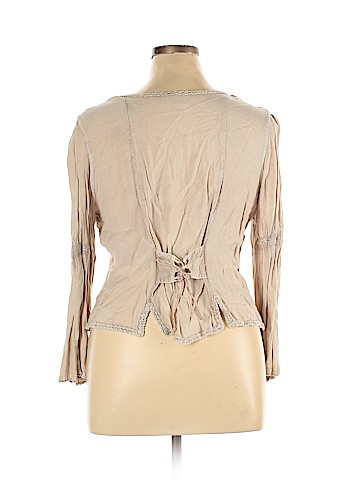 More by Lata Long Sleeve Button-Down Shirt (view 2)