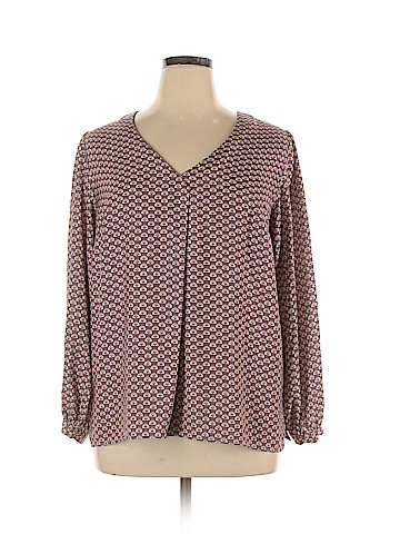 ELOQUII Long Sleeve Blouse (view 1)