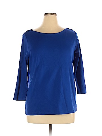 Lands' End 3/4 Sleeve Top (view 1)