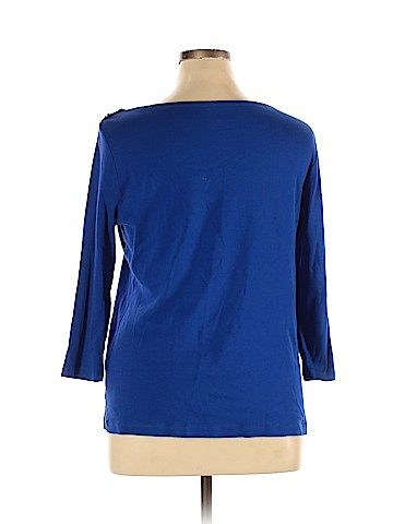 Lands' End 3/4 Sleeve Top (view 2)