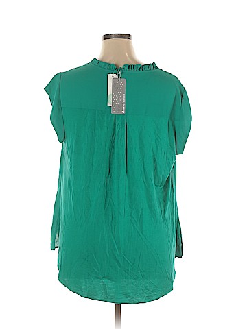 Daniel Rainn Short Sleeve Blouse (view 2)