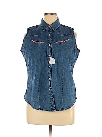 Assorted Brands Denim Vest (view 1)