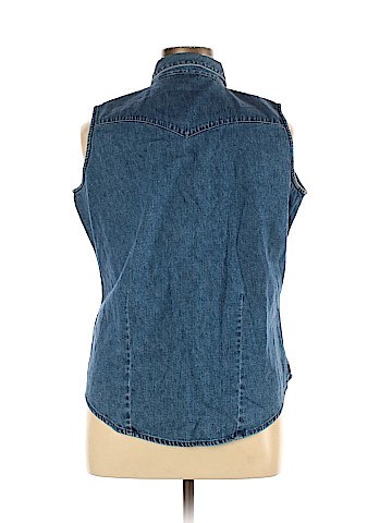 Assorted Brands Denim Vest (view 2)