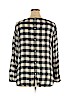 Ann Taylor LOFT Black Long Sleeve Blouse Size XL - photo 2