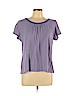 St. John's Bay Purple Short Sleeve Top Size 1X - photo 1