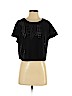 Zara Black Short Sleeve Top Size S - photo 1