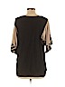 Araza Black Short Sleeve Top Size 1X - photo 2