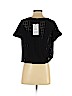Zara Black Short Sleeve Top Size S - photo 2