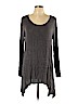 Apt. 9 Gray Long Sleeve Top Size L - photo 1