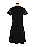 Ann Taylor 100% Polyester Black Casual Dress Size 8 - photo 2