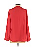 Jones New York 100% Polyester Red Long Sleeve Blouse Size S - photo 2