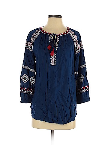 Ann Taylor LOFT 3/4 Sleeve Blouse (view 1)