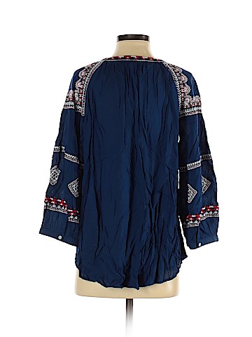 Ann Taylor LOFT 3/4 Sleeve Blouse (view 2)