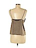 Zara 100% Polyester Gold Tank Top Size M - photo 2
