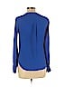 Express Blue Long Sleeve Blouse Size XS - photo 2