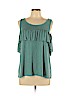 Mossimo Supply Co. Teal Sleeveless Top Size L - photo 1