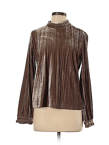 MELLODAY Long Sleeve Blouse (view 1)