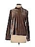 MELLODAY Tan Long Sleeve Blouse Size M - photo 1