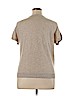 J. Crew Factory Store 100% Cotton Tan Short Sleeve Top Size L - photo 2
