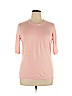 Banana Republic Pink Silk Pullover Sweater Size XL - photo 1