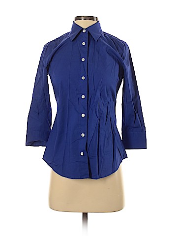 J.Crew 3/4 Sleeve Button-Down Shirt (view 1)
