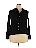 A New Day Black Long Sleeve Button-Down Shirt Size XXL - photo 1