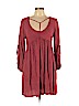 American Eagle Outfitters 100% Viscose Burgundy Casual Dress Size L - photo 1
