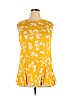 Ava & Viv 100% Rayon Yellow Sleeveless Top Size 1X - photo 1