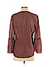 J. Crew Factory Store 100% Polyester Burgundy 3/4 Sleeve Blouse Size S - photo 2