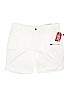 Faded Glory 100% Cotton White Cargo Shorts Size 14 - photo 1