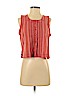 Victoria's Secret Orange Sleeveless Blouse Size S - photo 1