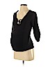 Babystyle Black 3/4 Sleeve Top Size S - photo 1