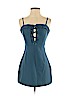 Nasty Gal Inc. 100% Polyester Blue Cocktail Dress Size 2 - photo 1