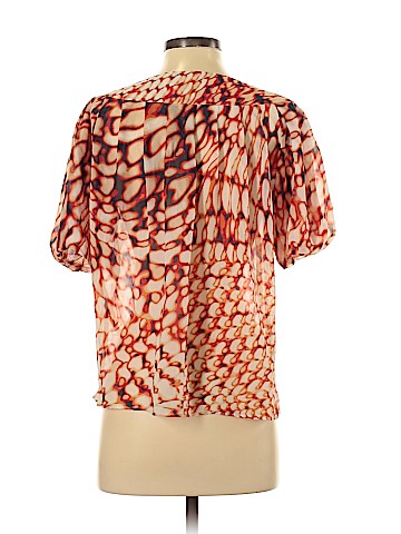 Escada Short Sleeve Silk Top (view 2)