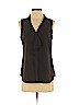 Banana Republic Factory Store 100% Polyester Black Sleeveless Blouse Size XS - photo 1